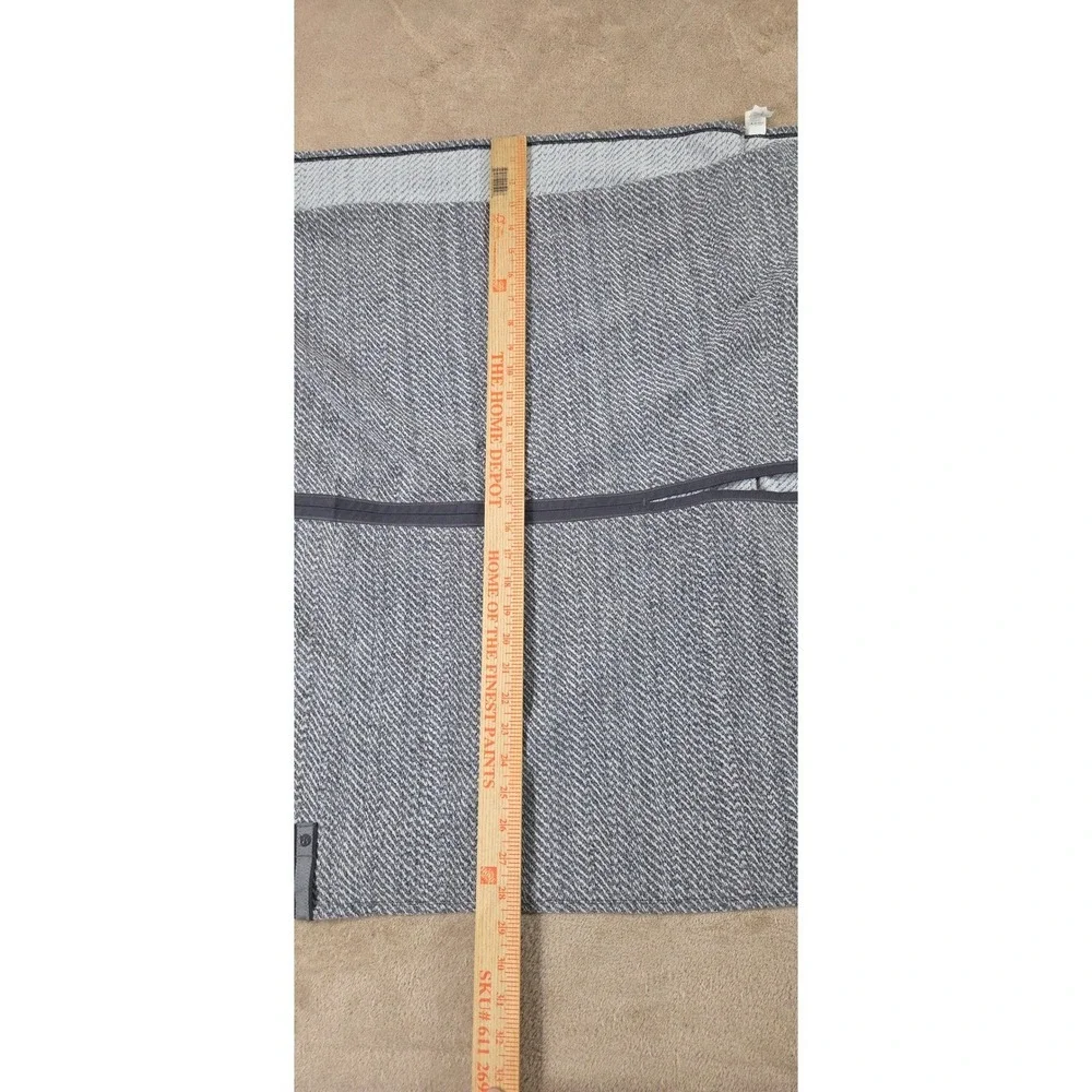 Lululemon Athletica Womens Vinyasa Wrap Scarf OS‎ Grey Full Snap Convertible